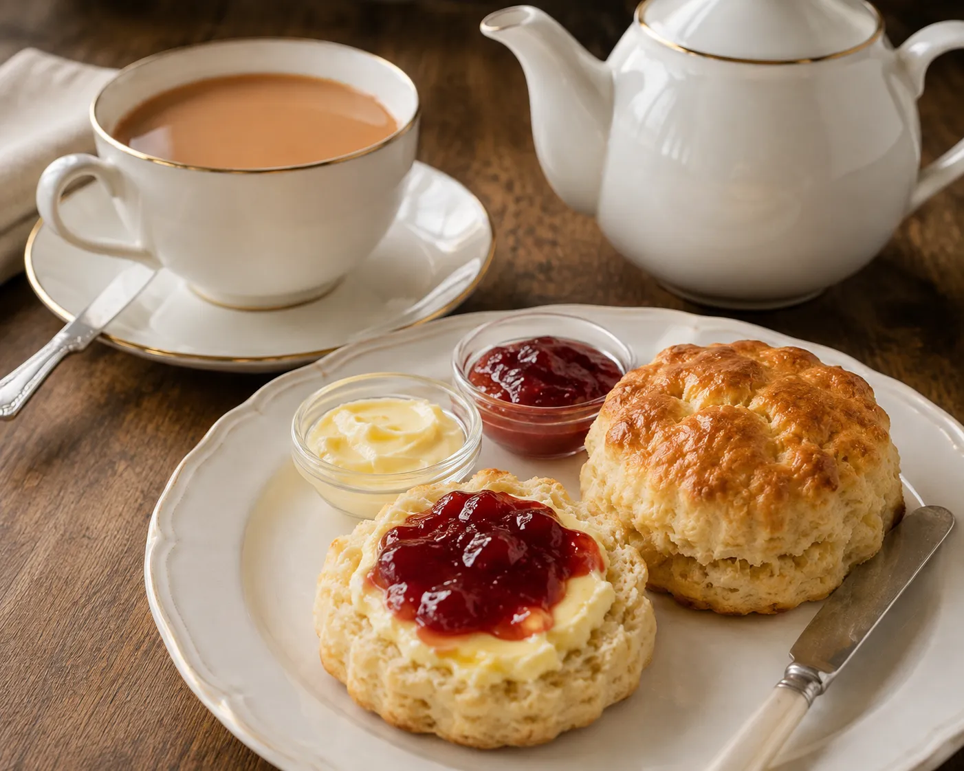 Tea & scones