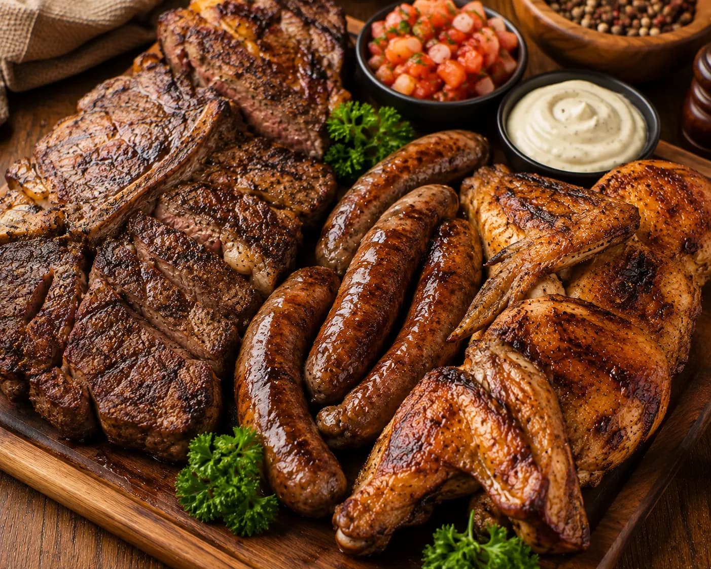 Mixed braai platter