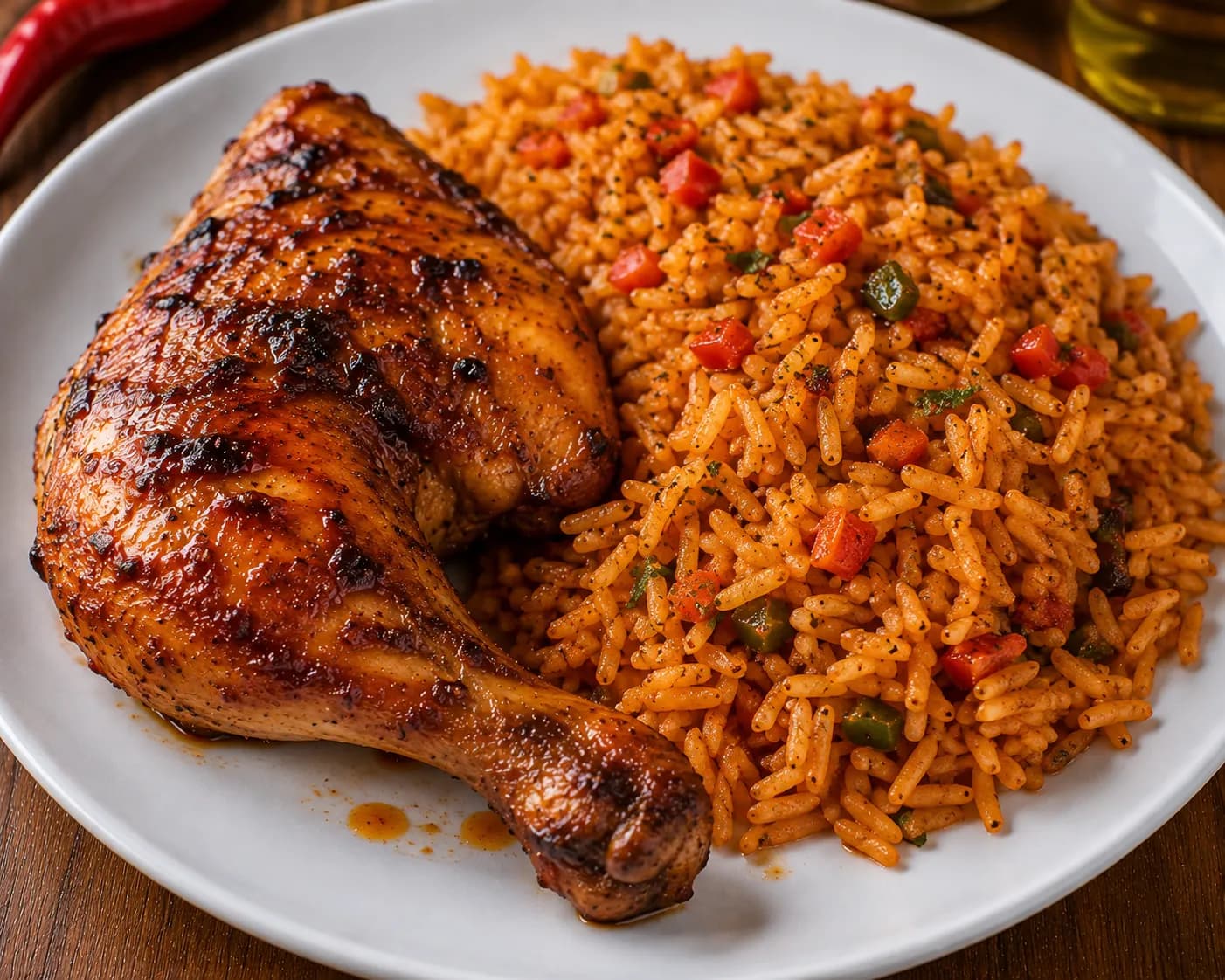 Peri-peri chicken & rice